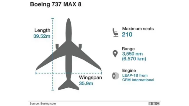 বোয়িং ৭৩৭ ম্যাক্স ৮ সিরিজের বিমান