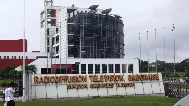 Gabon, siège de la RTG télévision nationale