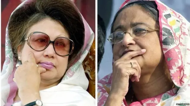 बेगम खालिदा झिया-शेख हसीना