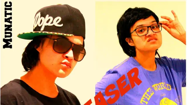 ইউটিউবে মুনার তৈরি করা দুটি চরিত্র