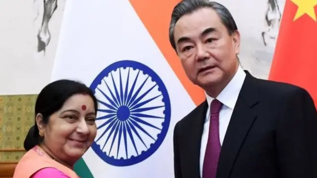 सुषमा स्वराज और वांग यी