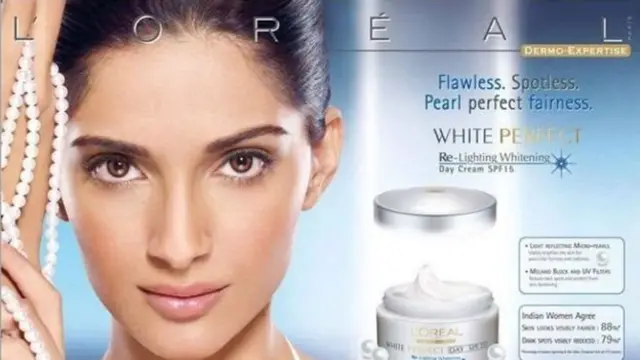 اکټره سونم کپور هم د یوه کریم اعلان کوي چې په هغې کې هم د پوستکي سپنولو خبرې کېږي