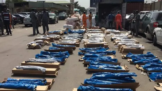 Bindigogin da kwastam ta kwace