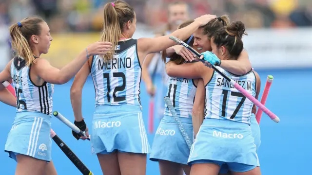 Las Leonas en Londres.