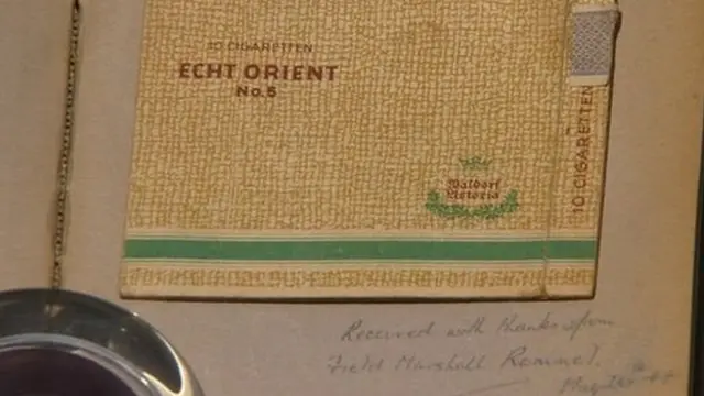 隆美尔的旧香烟盒