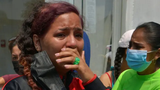 Familiar de un preso afectado