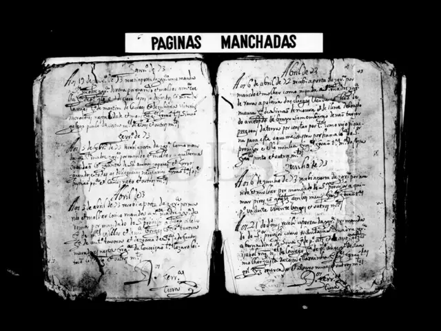 Registro do livro de casamento da igreja Conceição em Lisboa, de 1573. Documento traz o nome de Jacinta de Sá Brandão, a primeira mulher japonesa a viver na região que se tem conhecimento