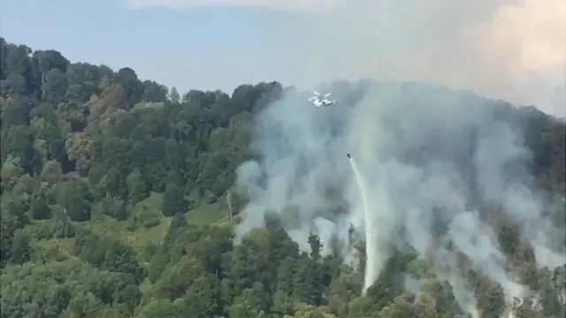 Qəbələ İsmayıllı Oğuzda yanğınlar lokallaşdırılıb
