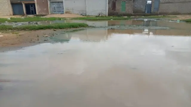 Di flooded village