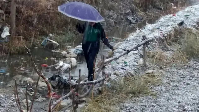 जुम्ला खलङ्गामा हिमपात