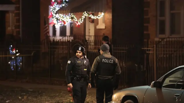 Escena del crimen en Chicago