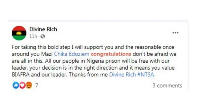 Ipob member statement