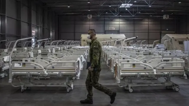 Временный госпиталь в Праге