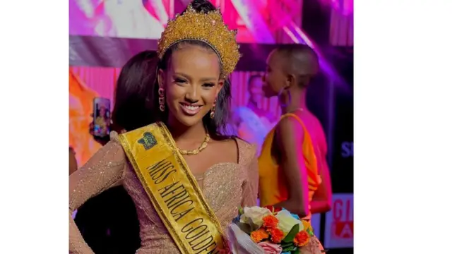 ሞዴል ለተብርሃን ኣብ ውድድር ወይዘሪት ኣፍሪቃ ጎልደን ካልኣይቲ ኮይና