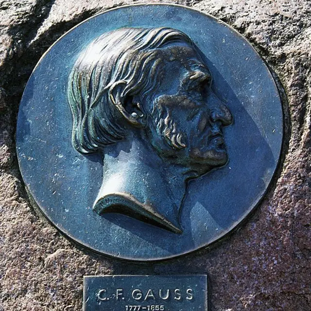 Placa conmemoratoria de Gauss