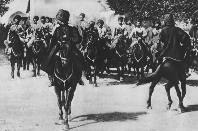 ورود سربازان روسی به شهرهای ایران