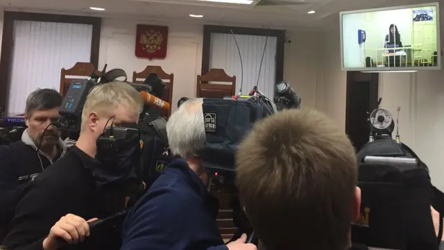 СМИ на процессе по делу Варвары Карауловой