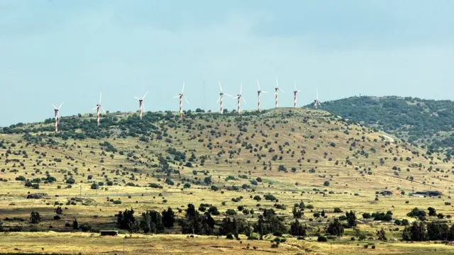 منطقة الحدود في مرتفعات الجولان