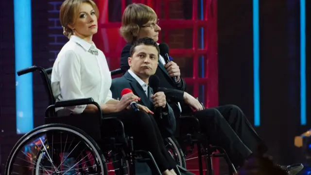 Володимир Зеленський, виступ 95 Кварталу