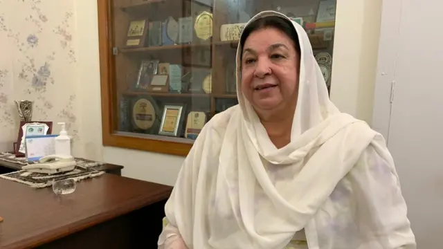 پنجاب کی وزیر صحت ڈاکٹر یاسمین راشد