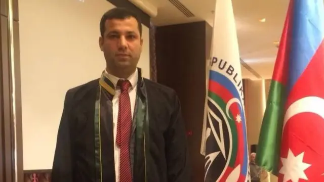 Vəkilliyə yeni qəbul olunmuş Emin İsayev