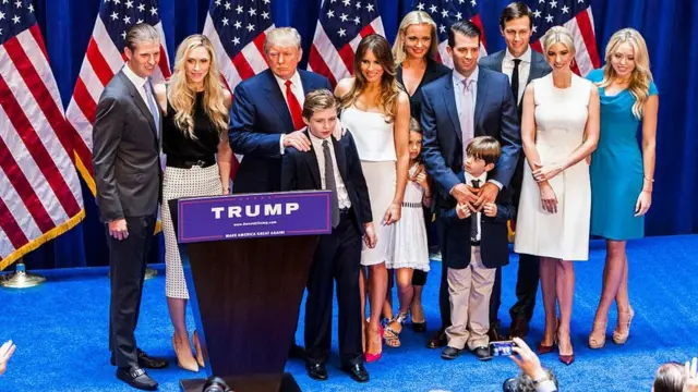La familia Trump