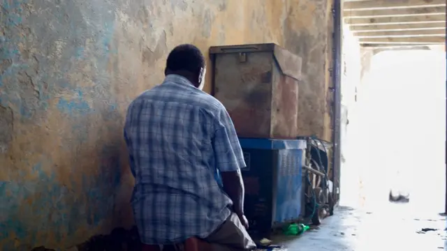 Maxbuus ku tuganaya gudaha Xabsiga Dhexe ee Muqdisho.