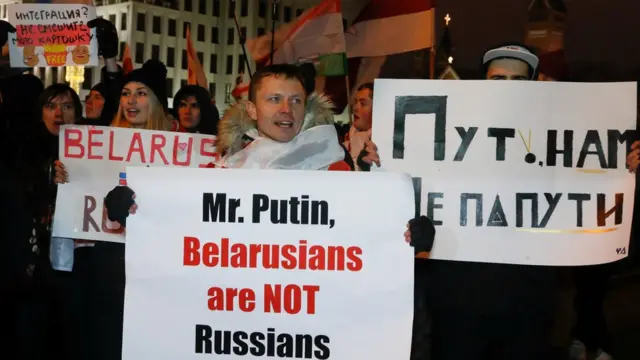 Протест у Мінську 20 грудня