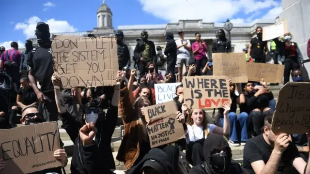 爭取平等的「黑人的命也是命」運動從美國蔓延到歐洲。