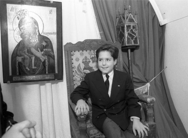 Архивное фото: 11-летний Георгий Романов, 1992 год, Кострома