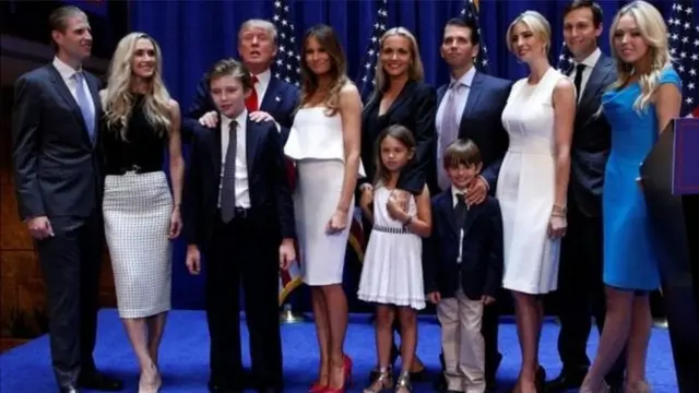 ট্রাম্প পরিবার।