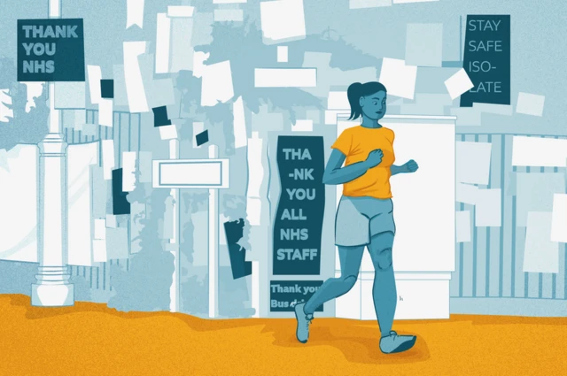 Бегущая девушка