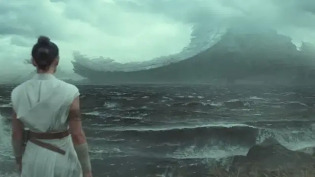 Adegan terakhir dalam video cuplikan The Rise of Skywalker menampilkan bangkai Death Star