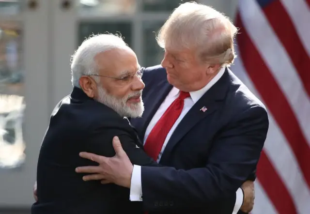 મોદી અને ટ્રમ્પ