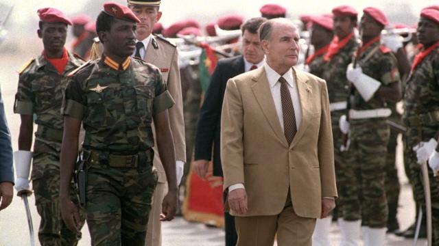 Son clash d'anthologie avec le président français de l'époque, François Mitterrand en visite au Burkina Faso, en dit long sur son point de vue sur la France et les pays occidentaux.
