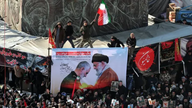 تشییع قاسم سلیمانی در تهران