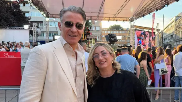 Višnjić i Emira Nušević Nuhić, koja je kao devojčica bila deo filma