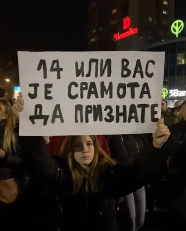 protest u Novom Sadu, 5. novembar