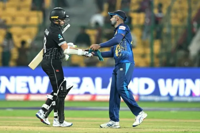 न्यूज़ीलैंड श्रीलंका मैच