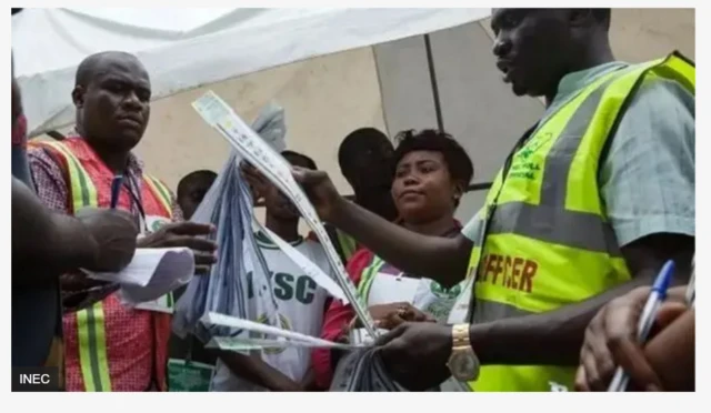 Aworan awọn to n ka ibo