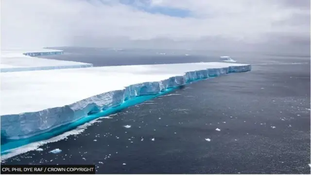 હાલમાં જ વધુ એક હિમખંડ એ68 ઓગળવાને કારણે ભારે પ્રમાણમાં મિનરલ પોષકતત્ત્વો છૂટાં પડ્યાં હતાં