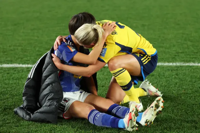 ဂျပန်က ဆွီဒင်ကို ကပ်ရှုံးပြီး ပြိုင်ပွဲက ထွက်ခွာ