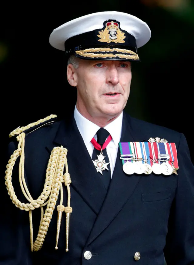 Адмирал сэр Тони Радакин, Британиянын коргонуу штабынын башчысы