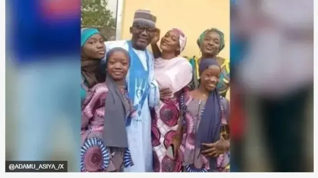 Aworan awọn ọmọbinrin marun-un ti wọn ji gbe l'Abuja, pẹlu baba wọn