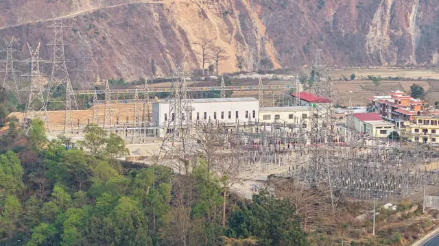 तनहुँको आँबुखैरेनीस्थित सबस्टेशन 