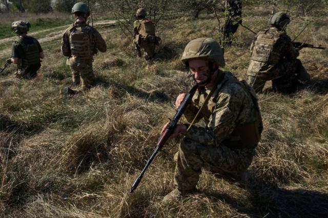 Подготовка украинских военных