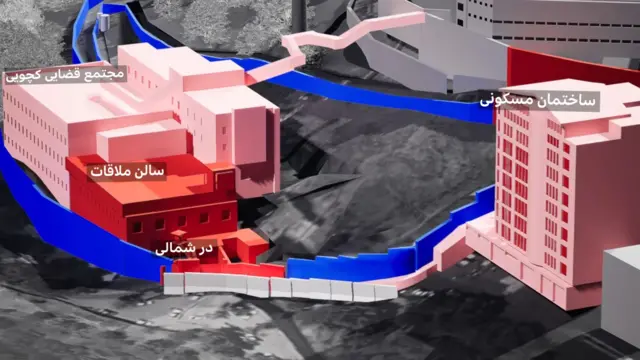برخی ساختمانهای مسکونی محلههای اطراف زندان اوین در اثر شدت حمله آسیب دیدند