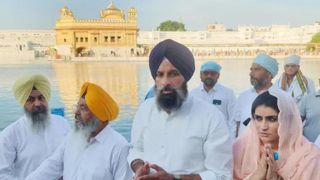 ਬਿਕਰਮ ਸਿੰਘ ਮਜੀਠੀਆ ਅਤੇ ਉਨ੍ਹਾਂ ਦੀ ਪਤਨੀ ਗਵੀਨ ਕੌਰ