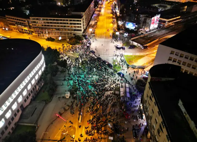 protest u Novom Sadu i incidenti