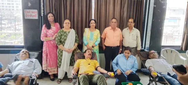 થેલેસેમિયા ડે, નવસારી, બ્લડ ડોનેશન કૅમ્પ